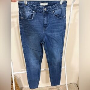 Harper Heritage Women's High Rise Skinny Jeans Size 28 Blue Stretch‎ Denim